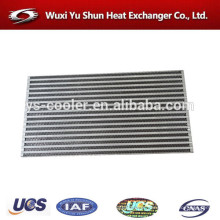 high performance aluminum customized plate-fin intercooler core manufacturer